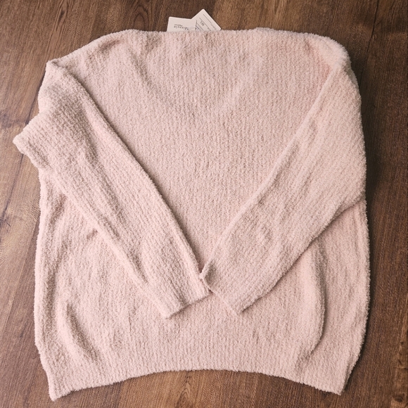 Miracle Cream V-Neck Sweater Nwt - Picture 5 of 5